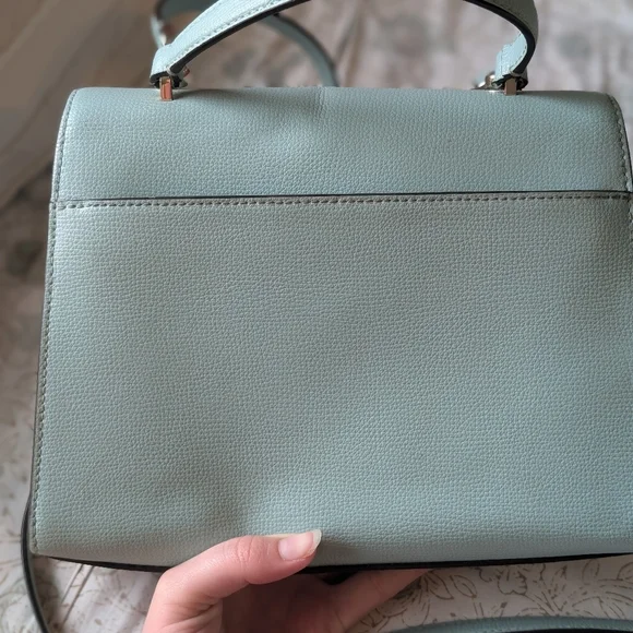 Blue Daisy Kate Spade Purse With Matching Card Holder - Picture 9 of 11